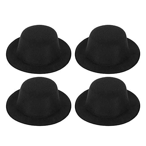 STOBOK Mini Top Hüte Weihnachten Schwarz Mini Deko Zylinder Miniatur Schneemann Hüte Schneemann Dekoration Zubehör für DIY Handwerk Urlaub Weihnachten Puppe Basteln Cupcake Topper 4 Stück STOBOK Mini Top Hüte Weihnachten Schwarz Mini Deko Zylinder Miniatur Schneemann Hüte Schneemann Dekoration Zubehör für DIY Handwerk Urlaub Weihnachten Puppe Basteln Cupcake Topper 4 Stück von STOBOK