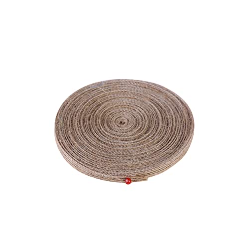 STOBOK Natürliches Seil Poly Sackleinen Geschenkbänder Für Sackleinen Trimmen Verdrahtetes Sackleinenband Juteband Aus Sackleinen Blumen Wickelband Gurtband Einladung Hanfseil STOBOK Natürliches Seil Poly Sackleinen Geschenkbänder Für Sackleinen Trimmen Verdrahtetes Sackleinenband Juteband Aus Sackleinen Blumen Wickelband Gurtband Einladung Hanfseil von STOBOK
