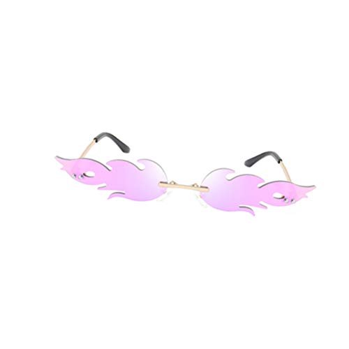 STOBOK Partybrille Flamme Sonnenbrille Rahmenlos Neuheit Brille Lila Foto Prop Mode Party Spielzeug Kinder Erwaschener Frauen Damen Kostüm Zubehör Foto Requisiten STOBOK Partybrille Flamme Sonnenbrille Rahmenlos Neuheit Brille Lila Foto Prop Mode Party Spielzeug Kinder Erwaschener Frauen Damen Kostüm Zubehör Foto Requisiten von STOBOK