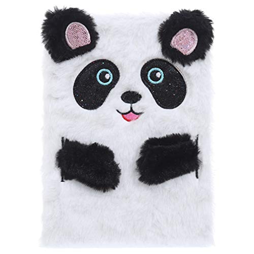STOBOK Plüsch Notizbuch Kunstpelz Notizbuch für Kinder Panda Muster Tagebuch Journal Hardcover Schreibblock Schulbriefpapier Weiß STOBOK Plüsch Notizbuch Kunstpelz Notizbuch für Kinder Panda Muster Tagebuch Journal Hardcover Schreibblock Schulbriefpapier Weiß von STOBOK