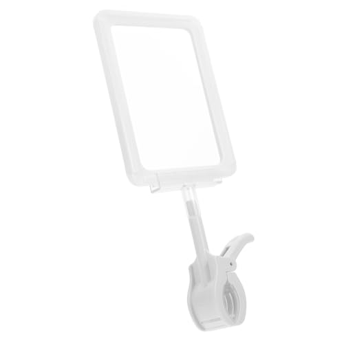 STOBOK Preisfeld werbetafel platzsparend Werbe Preisschild Anzeige Clip-Etikett zum Aufhängen Tafelschild Tafeletiketten Schild Etikettenhalter Clip für Mülltonnenetiketten Plastik Weiß STOBOK Preisfeld werbetafel platzsparend Werbe Preisschild Anzeige Clip-Etikett zum Aufhängen Tafelschild Tafeletiketten Schild Etikettenhalter Clip für Mülltonnenetiketten Plastik Weiß von STOBOK