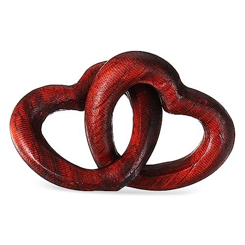 STOBOK Romantisches Stimmungsschloss in Herzform Aus Zedernholz Herzschloss Aus Holz Für Schmuck Dekoratives Herz-armband-accessoire Aus Holz STOBOK Romantisches Stimmungsschloss in Herzform Aus Zedernholz Herzschloss Aus Holz Für Schmuck Dekoratives Herz-armband-accessoire Aus Holz von STOBOK