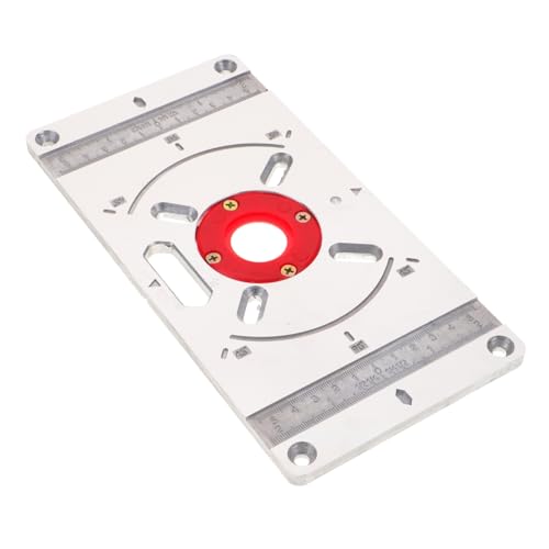 STOBOK Router Tischplatte Einlegeplatte für Holzbearbeitung Präzise Trimmmaschine für Oberfräse Langlebige und Kunststoffkonstruktion für Diy Projekte und Holzarbeiten STOBOK Router Tischplatte Einlegeplatte für Holzbearbeitung Präzise Trimmmaschine für Oberfräse Langlebige und Kunststoffkonstruktion für Diy Projekte und Holzarbeiten von STOBOK