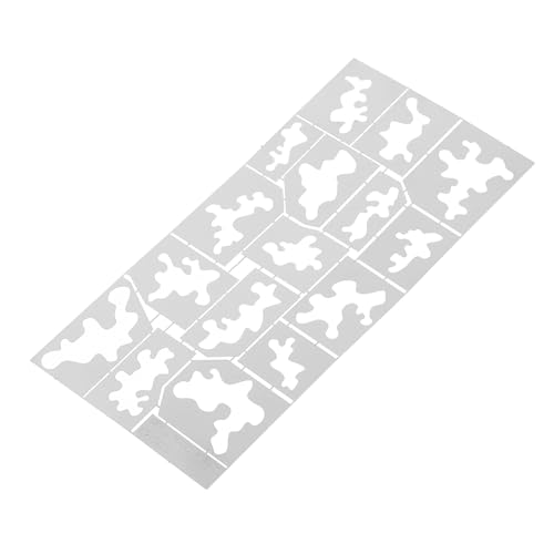 STOBOK Schablonen für Modellbau Hollow Out Designs für Präzises Lackieren für Holz Bastelprojekte und Scrapbooking STOBOK Schablonen für Modellbau Hollow Out Designs für Präzises Lackieren für Holz Bastelprojekte und Scrapbooking von STOBOK