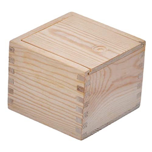 STOBOK Schachtel Geschenkverpackung Holzkiste Schmuck Teetasse Etui Geschenk Organizer Aus Holz Holz Kleinigkeiten Etui Geschenk Teetassenhalter Haushalts Aufbewahrungsbox von STOBOK