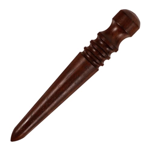 STOBOK Schleifstab Aus Sandelholz Lederpolierer Für Diy Polierwerkzeug Schleifen Handwerklicher Kantenpolierer Polieren Leder Polieren Polierwerkzeug Aus Holz Leder Polierer Hölzern von STOBOK