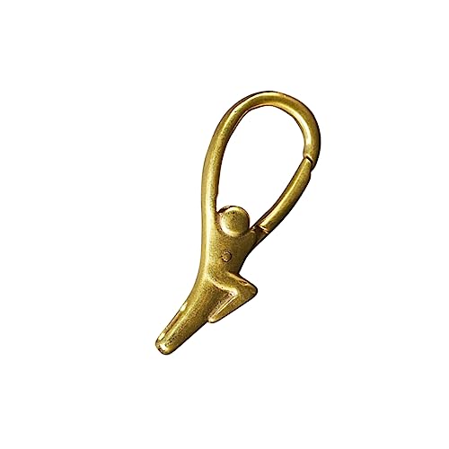 STOBOK Schlüsselanhänger carabiner hook dekoringe kupfer schlusselketten ziernieten Karabinerhaken klein Mini-Karabiner menschenförmiger Schlüsselhaken Schlüsselbundclips Messing Golden STOBOK Schlüsselanhänger carabiner hook dekoringe kupfer schlusselketten ziernieten Karabinerhaken klein Mini-Karabiner menschenförmiger Schlüsselhaken Schlüsselbundclips Messing Golden von STOBOK