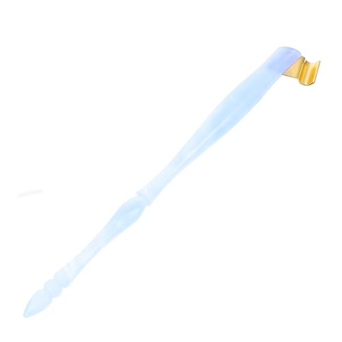 STOBOK Schräg Stift Standherd Kalligraphie-füllfederhalter Dip-pen-schreiben Tintenhalter Für Dip-pen Stiftspitzen Für Tauchstifte Kalligraphiezubehör Füllfederhalter Eintauchen Blue Harz von STOBOK