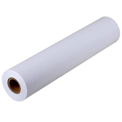STOBOK Weiße Zeichenpapierrolle Malpapierpapierrollen für Kinder Kunst- Und Bastelmalerei, 2 Rollen (30 Cm X 5 ) von STOBOK