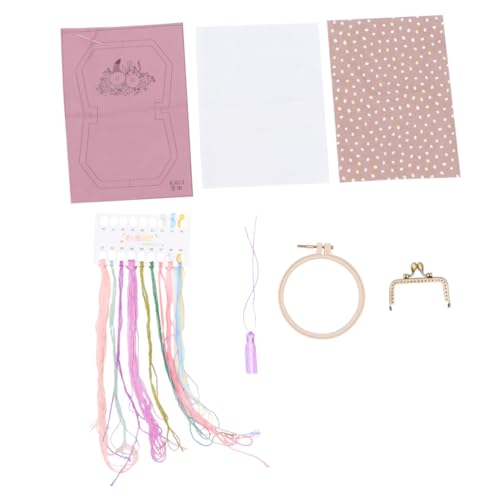 STOBOK Stickset für Erwachsene: Stickwerkzeuge für Taschen Aus Canvasstoff für Anfänger STOBOK Stickset für Erwachsene: Stickwerkzeuge für Taschen Aus Canvasstoff für Anfänger von STOBOK
