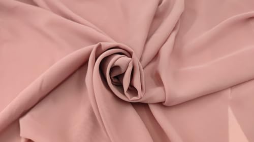 Chiffon Meterware (Altrosa) von STOFF-KOLLEKTION