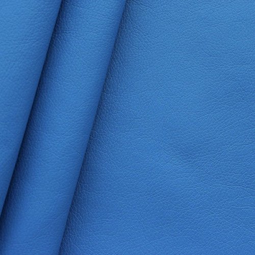 Polster PU Kunstleder Super Soft, Polsterstoff Möbelstoff Meterware - Royal-Blau von STOFF KONTOR