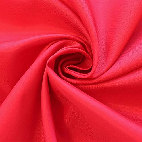 STOFFKONTOR Acetat Taft Futterstoff Stoff - Meterware, rot - zum Abfüttern von Oberbekleidung und zur Dekoration STOFFKONTOR Acetat Taft Futterstoff Stoff - Meterware, rot - zum Abfüttern von Oberbekleidung und zur Dekoration von STOFF KONTOR
