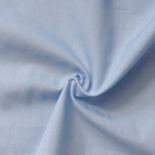 STOFFKONTOR Baumwolle Polyester wie Batist Stoff - Öko-Tex Standard 100 - Meterware, hell-blau - zum Nähen von Dirndl, Bettwäsche, Hemden, Blusen, Dekorationen uvm. STOFFKONTOR Baumwolle Polyester wie Batist Stoff - Öko-Tex Standard 100 - Meterware, hell-blau - zum Nähen von Dirndl, Bettwäsche, Hemden, Blusen, Dekorationen uvm. von STOFF KONTOR