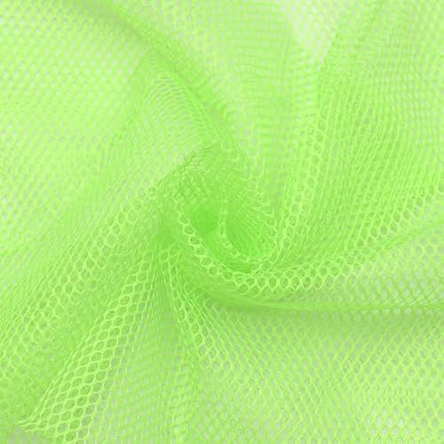 STOFFKONTOR Mesh Netzstoff Stoff - Meterware, Farbe Neon-Grün - Öko-Tex Standard 100- zum Nähen von Bekleidung, Innentaschen, Insektenschutz usw. STOFFKONTOR Mesh Netzstoff Stoff - Meterware, Farbe Neon-Grün - Öko-Tex Standard 100- zum Nähen von Bekleidung, Innentaschen, Insektenschutz usw. von Stoff Kontor