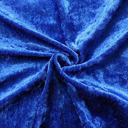 STOFFKONTOR Pannesamt Stoff - Meterware, royal-blau - zum Nähen von Bekleidung, Kostümen, Dekorationen STOFFKONTOR Pannesamt Stoff - Meterware, royal-blau - zum Nähen von Bekleidung, Kostümen, Dekorationen von Stoff Kontor