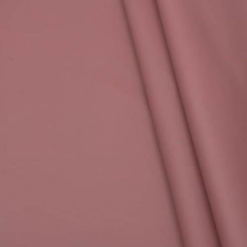 STOFFKONTOR Polsterstoff PVC Kunstleder, Möbelstoff - Meterware, Farbe Berry-Rose matt - für Polsterarbeiten, Boote, Taschen uvm. von STOFF KONTOR