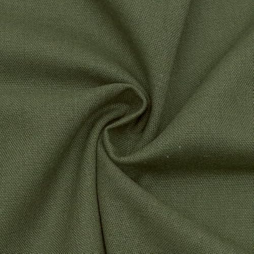 STOFFKONTOR - Viskose-Leinen-Mix Stoff - Meterware, Farbe Moos-Grün - zum Nähen von Bekleidung und Homeaccessoires STOFFKONTOR - Viskose-Leinen-Mix Stoff - Meterware, Farbe Moos-Grün - zum Nähen von Bekleidung und Homeaccessoires von Stoff Kontor