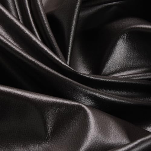 Stoff am Stück 0,5 Meter Stoff PUL Polyester Polyurethan Single Jersey schwarz wasserundurchlässig weich von STOFFAMSTÜCK
