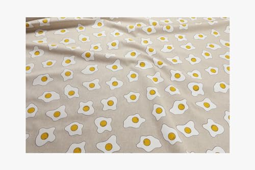 Stoff am Stück Stoff Baumwolle Polyester Rips natur Spiegelei Leinenoptik Halbpanama Stoff am Stück Stoff Baumwolle Polyester Rips natur Spiegelei Leinenoptik Halbpanama von STOFFAMSTÜCK