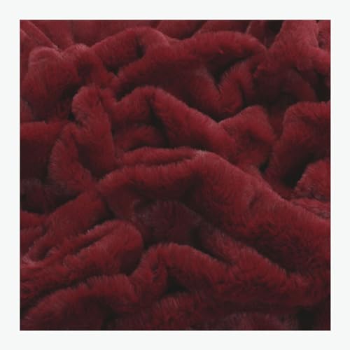 Stoff am Stück Stoff Polyester Fell kirschrot Fellimitat Fellstoff Webpelz weich leicht glänzend Stoff am Stück Stoff Polyester Fell kirschrot Fellimitat Fellstoff Webpelz weich leicht glänzend von STOFFAMSTÜCK