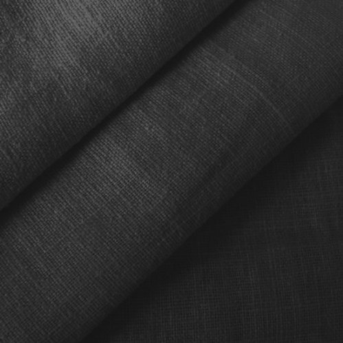 Stoff Kontor STOFFKONTOR 100% Leinenstoff - edler Naturstoff - vorgewaschen - Meterware, schwarz - zum Nähen von Kleidern, Röcken, Trachtenmode von Stoff Kontor