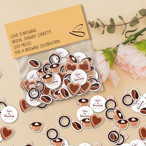 Love Is Brewing Brautparty-Konfetti Love Is Brewing Brautparty-Konfetti von STOFINITY