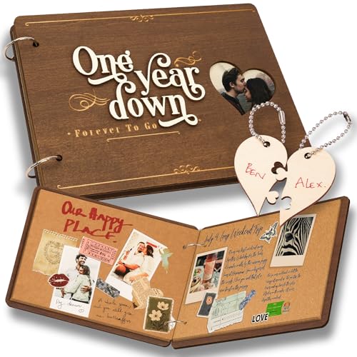 Stofinity Geschenk zum 1-jährigen Jubiläum für den Freund – ein Jahr Jahrestag Dating Geschenke für Ihre Freundin, erster Papierjubiläum für Ihn Männer, 1 Jahr Jahrestag Scrapbook, 1. Jahrestag Stofinity Geschenk zum 1-jährigen Jubiläum für den Freund – ein Jahr Jahrestag Dating Geschenke für Ihre Freundin, erster Papierjubiläum für Ihn Männer, 1 Jahr Jahrestag Scrapbook, 1. Jahrestag von STOFINITY