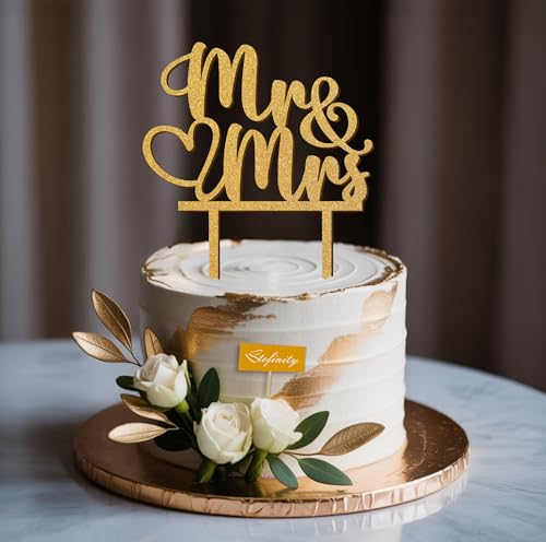 Stofinity Tortenaufsatz "Mr and Mrs" von STOFINITY