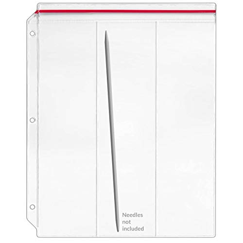 StoreSmart DP600-3 Reißverschluss-Bordner, für 25,4 cm Doppelspitzstricknadeln, für 3 Sets 10-Pack farblos StoreSmart DP600-3 Reißverschluss-Bordner, für 25,4 cm Doppelspitzstricknadeln, für 3 Sets 10-Pack farblos von STORE SMART