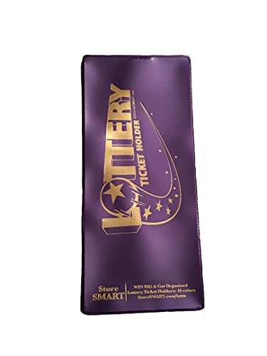 StoreSmart Lottoscheinhalter, 10,2 x 22,9 cm, Kunststoff, Violett StoreSmart Lottoscheinhalter, 10,2 x 22,9 cm, Kunststoff, Violett von STORE SMART