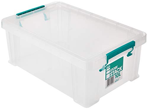 Storestack RB90123 Aufbewahrungsbox, 10 l, 40 x 25,5 x 15 cm (L x B x H) von STORESTACK