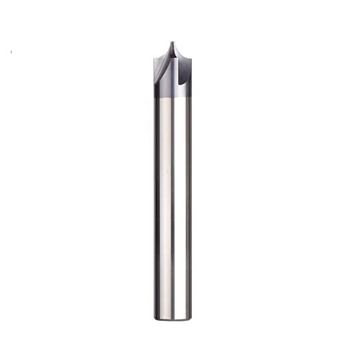 STORKY 1 Stück Innenradius-Fasenwerkzeuge 4–14 mm Entgraten Vollhartmetall-Schaftfräser CNC-Fräser 90 Grad beschichteter Fasenfräser (Color : ICP4F-R3.0-H8) von STORKY
