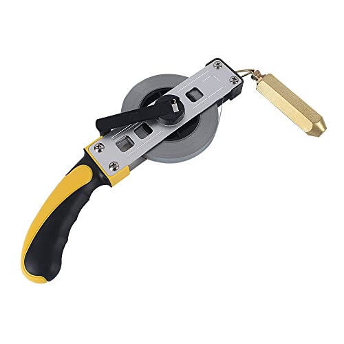 Öltank-Messbänder, 10/15/20/30 m, Messlineal, Ölmessband aus Kohlenstoffstahl mit Messing-Lotbandmaß, Robust und stabil(Length 10M) von STRAFBRG