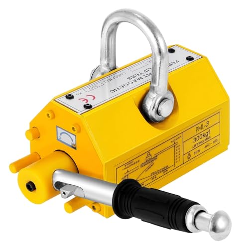Stahl-Magnetheber, 660 LB, permanenter Metallhebemagnet, 300 kg Neodym-Magnethubkran for Stahlprojekte, Robust und stabil Stahl-Magnetheber, 660 LB, permanenter Metallhebemagnet, 300 kg Neodym-Magnethubkran for Stahlprojekte, Robust und stabil von STRAFBRG