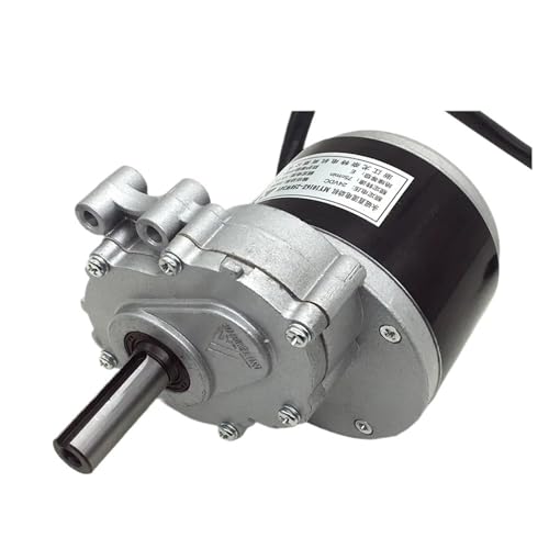 bürstetes Gleichstromtriebe, bürstenbehafteter triebemotor mit niedrir Drehzahl for Elektroräder, 250 W, 24 V, 75 U/min/120 U/min, 44 mm lang, 17 mm Durchmesser, Robust und stabil(120rpm) von STRAFBRG