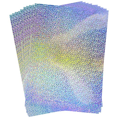 STRBOXONG A4 Karte mit holografischen Punkten 250gsm, 297 mm x 210 mm, Metallic-Silber-Karton, Folienpapier für Kunsthandwerk, Scrapbooking, schimmernde, hochglanzpolierte, glänzende Blätter(10 Blatt) STRBOXONG A4 Karte mit holografischen Punkten 250gsm, 297 mm x 210 mm, Metallic-Silber-Karton, Folienpapier für Kunsthandwerk, Scrapbooking, schimmernde, hochglanzpolierte, glänzende Blätter(10 Blatt) von STRBOXONG