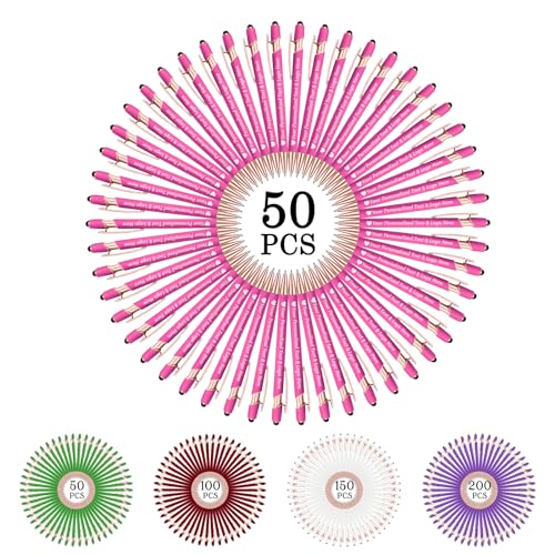 STREADVE 50 Kugelschreiber mit Gravur Kugelschreiber Personalisiert Logo Name Stift Personalisierte Kuli Dankeschön Geschenk Hochwertig für Hochzeit Geburtstag Frauen, Rosa STREADVE 50 Kugelschreiber mit Gravur Kugelschreiber Personalisiert Logo Name Stift Personalisierte Kuli Dankeschön Geschenk Hochwertig für Hochzeit Geburtstag Frauen, Rosa von STREADVE