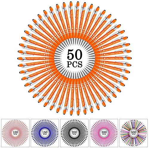 STREADVE 50 Kugelschreiber mit Gravur Namen Kugelschreiber Personalisiert Stift Personalisierter Hochwertig Kugelschreiber Geschenk für Hochzeit Geburtstag Geschäftsförderung, Orange STREADVE 50 Kugelschreiber mit Gravur Namen Kugelschreiber Personalisiert Stift Personalisierter Hochwertig Kugelschreiber Geschenk für Hochzeit Geburtstag Geschäftsförderung, Orange von STREADVE