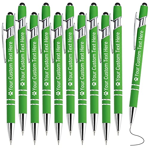 STREADVE Grün Kugelschreiber mit Gravur Namen 10 Stück Kugelschreiber Personalisiert Stift Personalisierter Hochwertig Kugelschreiber Geschenk für Hochzeit Geburtstag Geschäftsförderung STREADVE Grün Kugelschreiber mit Gravur Namen 10 Stück Kugelschreiber Personalisiert Stift Personalisierter Hochwertig Kugelschreiber Geschenk für Hochzeit Geburtstag Geschäftsförderung von STREADVE
