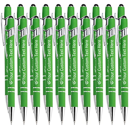 STREADVE Grün Kugelschreiber mit Gravur Namen 20 Stück Kugelschreiber Personalisiert Stift Personalisierter Hochwertig Kugelschreiber Geschenk für Hochzeit Geburtstag Geschäftsförderung STREADVE Grün Kugelschreiber mit Gravur Namen 20 Stück Kugelschreiber Personalisiert Stift Personalisierter Hochwertig Kugelschreiber Geschenk für Hochzeit Geburtstag Geschäftsförderung von STREADVE
