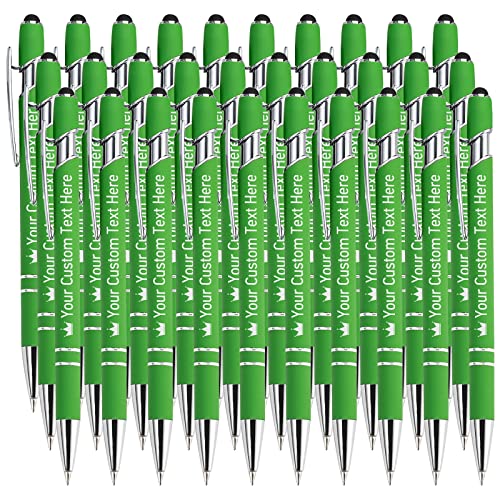 STREADVE Grün Kugelschreiber Mit Gravur Namen 30 Stück Personalisiert Stift Hochwertig Geschenk Für Hochzeit Geburtstag Geschäftsförderung STREADVE Grün Kugelschreiber Mit Gravur Namen 30 Stück Personalisiert Stift Hochwertig Geschenk Für Hochzeit Geburtstag Geschäftsförderung von STREADVE