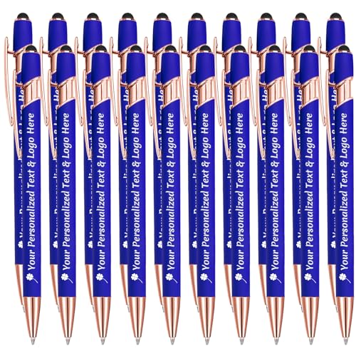 STREADVE Kugelschreiber mit Gravur 20 Kugelschreiber Personalisiert Logo Name Stift Personalisierte Kuli Dankeschön Geschenk Hochwertig für Lehrer Hochzeit Geburtstag, Blau STREADVE Kugelschreiber mit Gravur 20 Kugelschreiber Personalisiert Logo Name Stift Personalisierte Kuli Dankeschön Geschenk Hochwertig für Lehrer Hochzeit Geburtstag, Blau von STREADVE