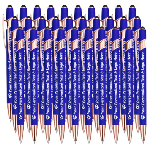 STREADVE Kugelschreiber mit Gravur 30 Kugelschreiber Personalisiert Logo Name Stift Personalisierte Kuli Dankeschön Geschenk Hochwertig für Lehrer Hochzeit Geburtstag, Blau STREADVE Kugelschreiber mit Gravur 30 Kugelschreiber Personalisiert Logo Name Stift Personalisierte Kuli Dankeschön Geschenk Hochwertig für Lehrer Hochzeit Geburtstag, Blau von STREADVE