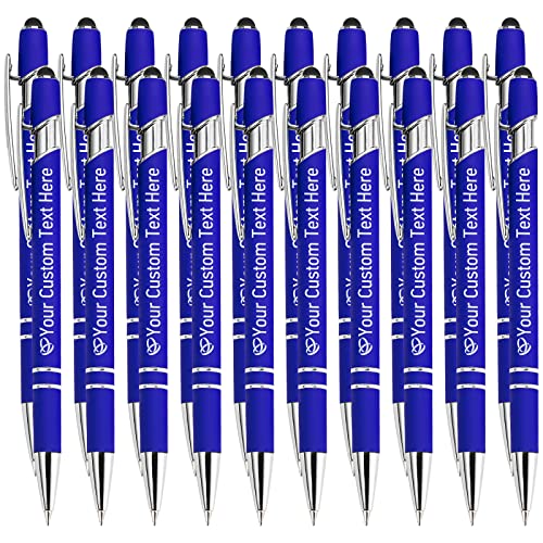 STREADVE Kugelschreiber mit Gravur Namen 20 Stück Kugelschreiber Personalisiert Stift Personalisierter Hochwertig Kugelschreiber Geschenk für Hochzeit Geburtstag Geschäftsförderung, Blau STREADVE Kugelschreiber mit Gravur Namen 20 Stück Kugelschreiber Personalisiert Stift Personalisierter Hochwertig Kugelschreiber Geschenk für Hochzeit Geburtstag Geschäftsförderung, Blau von STREADVE