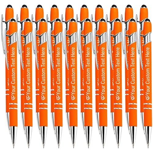 STREADVE Kugelschreiber mit Gravur Namen 20 Stück Kugelschreiber Personalisiert Stift Personalisierter Hochwertig Kugelschreiber Geschenk für Hochzeit Geburtstag Geschäftsförderung, Orange STREADVE Kugelschreiber mit Gravur Namen 20 Stück Kugelschreiber Personalisiert Stift Personalisierter Hochwertig Kugelschreiber Geschenk für Hochzeit Geburtstag Geschäftsförderung, Orange von STREADVE