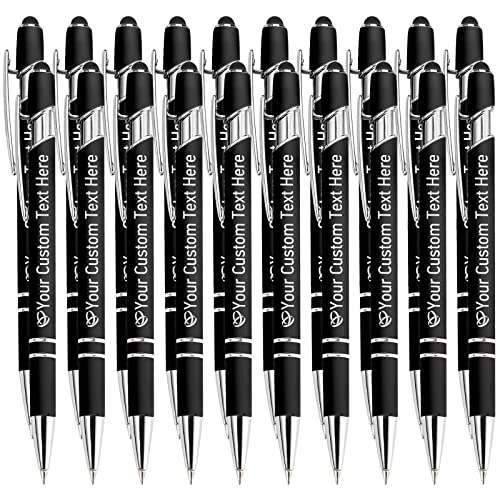 STREADVE Kugelschreiber mit Gravur Namen 20 Stück Kugelschreiber Personalisiert Stift Personalisierter Hochwertig Kugelschreiber Geschenk für Hochzeit Geburtstag Geschäftsförderung, Schwarz STREADVE Kugelschreiber mit Gravur Namen 20 Stück Kugelschreiber Personalisiert Stift Personalisierter Hochwertig Kugelschreiber Geschenk für Hochzeit Geburtstag Geschäftsförderung, Schwarz von STREADVE