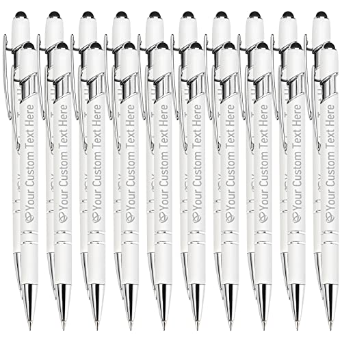 STREADVE Kugelschreiber mit Gravur Namen 20 Stück Kugelschreiber Personalisiert Stift Personalisierter Hochwertig Kugelschreiber Geschenk für Hochzeit Geburtstag Geschäftsförderung, Weiß STREADVE Kugelschreiber mit Gravur Namen 20 Stück Kugelschreiber Personalisiert Stift Personalisierter Hochwertig Kugelschreiber Geschenk für Hochzeit Geburtstag Geschäftsförderung, Weiß von STREADVE