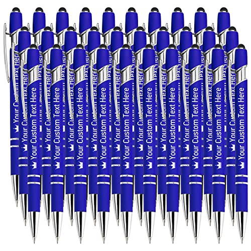 STREADVE Kugelschreiber Mit Gravur Namen 30 Stück Personalisiert Stift Hochwertig Geschenk für Hochzeit Geburtstag Geschäftsförderung, Blau STREADVE Kugelschreiber Mit Gravur Namen 30 Stück Personalisiert Stift Hochwertig Geschenk für Hochzeit Geburtstag Geschäftsförderung, Blau von STREADVE