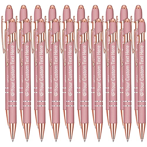 STREADVE Rosegold Kugelschreiber mit Gravur Namen 20 Stück Kugelschreiber Personalisiert Stift Personalisierter Hochwertig Kugelschreiber Geschenk für Hochzeit Geburtstag Geschäftsförderung STREADVE Rosegold Kugelschreiber mit Gravur Namen 20 Stück Kugelschreiber Personalisiert Stift Personalisierter Hochwertig Kugelschreiber Geschenk für Hochzeit Geburtstag Geschäftsförderung von STREADVE
